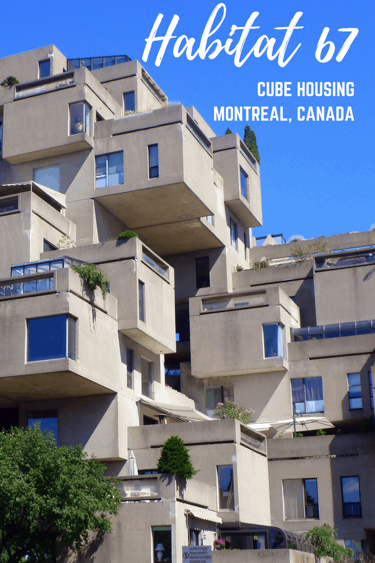 Habitat 67 Montreal | Cube Housing Complex | Montreal. Quebec, Canada | Unique Architecture 