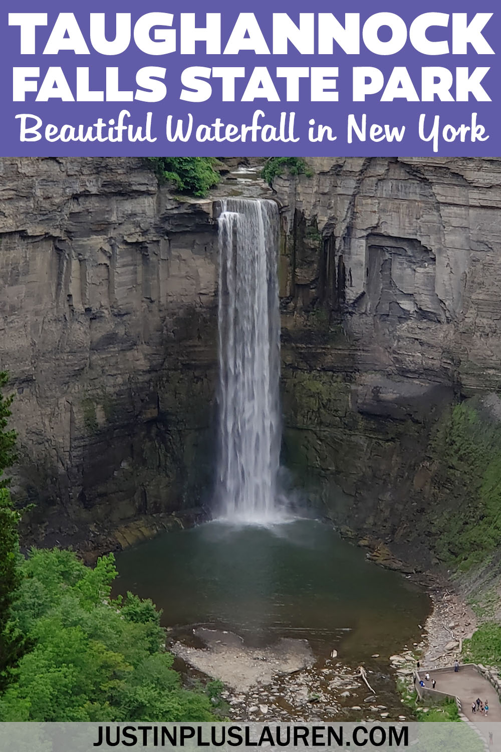 Taughannock Falls State Park has a spectacular waterfall and you can hike the Gorge Trail. It's one of the prettiest waterfalls in New York.