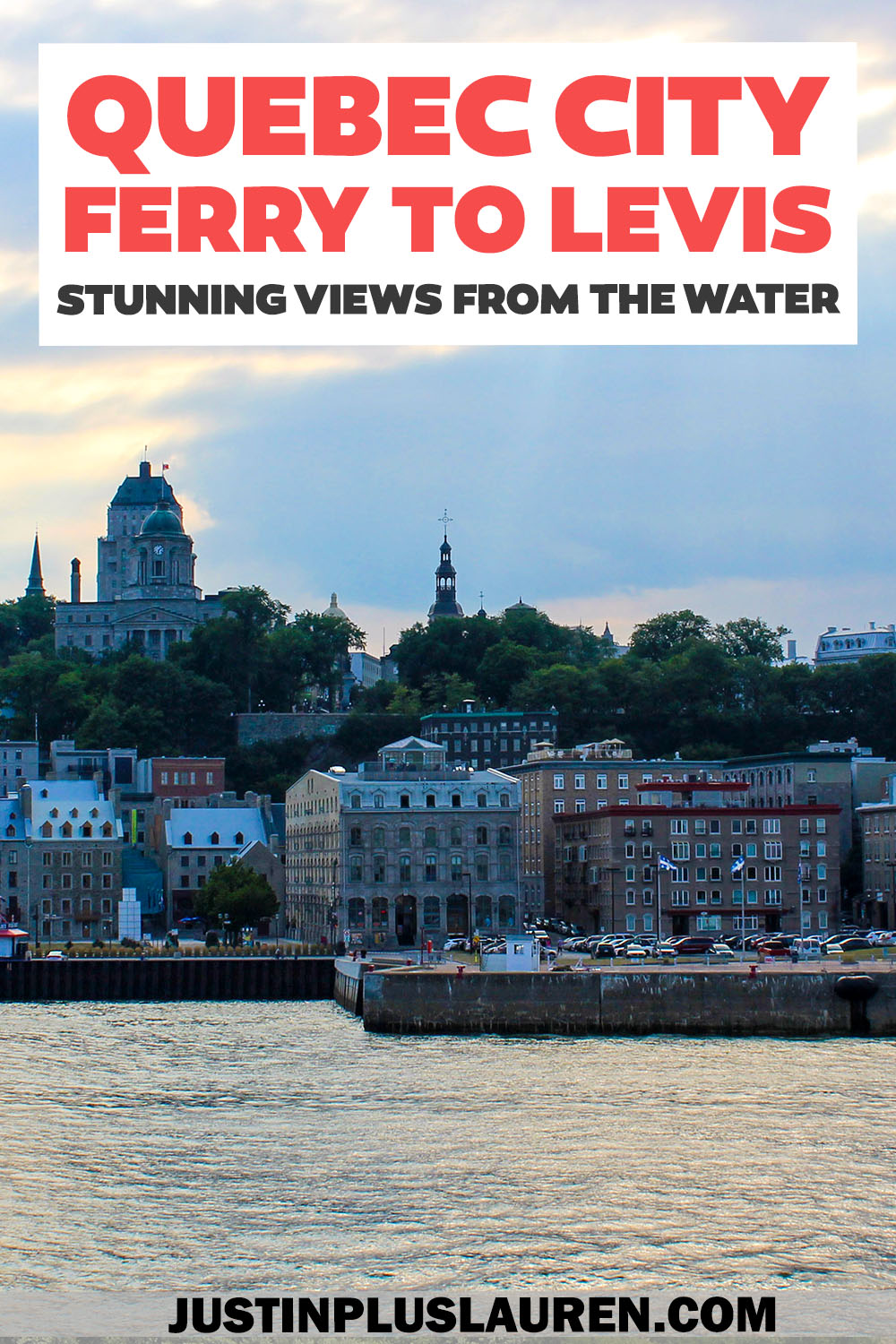 The Quebec ferry to Levis provides spectacular views of Quebec City from the water for a very low price. Make sure you take this scenic ride.