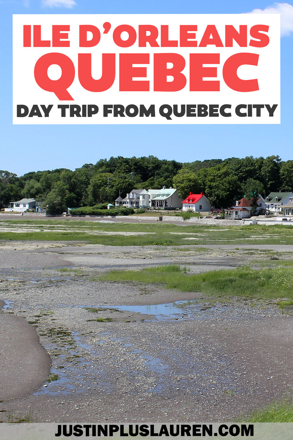 Ile d'Orleans, Quebec is the perfect day trip from Quebec City. It's a rural island getaway to discover farms and locally grown food.