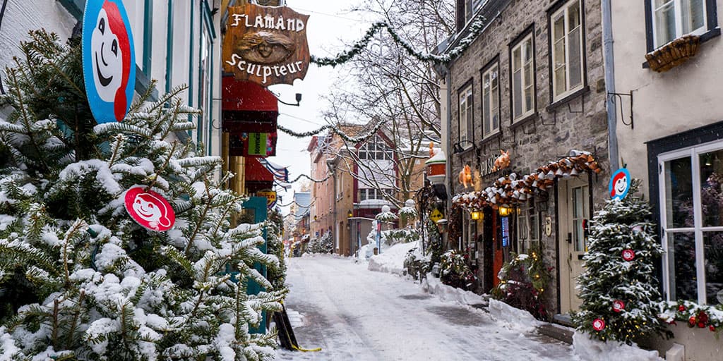 Quebec City Winter