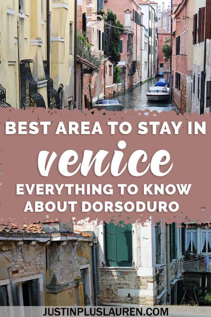 The Best Area to Stay in Venice: Reasons to Spend the Night in Dorsoduro Venice #Travel #Hotel #Accommodation #Venice #Italy #Dorsoduro