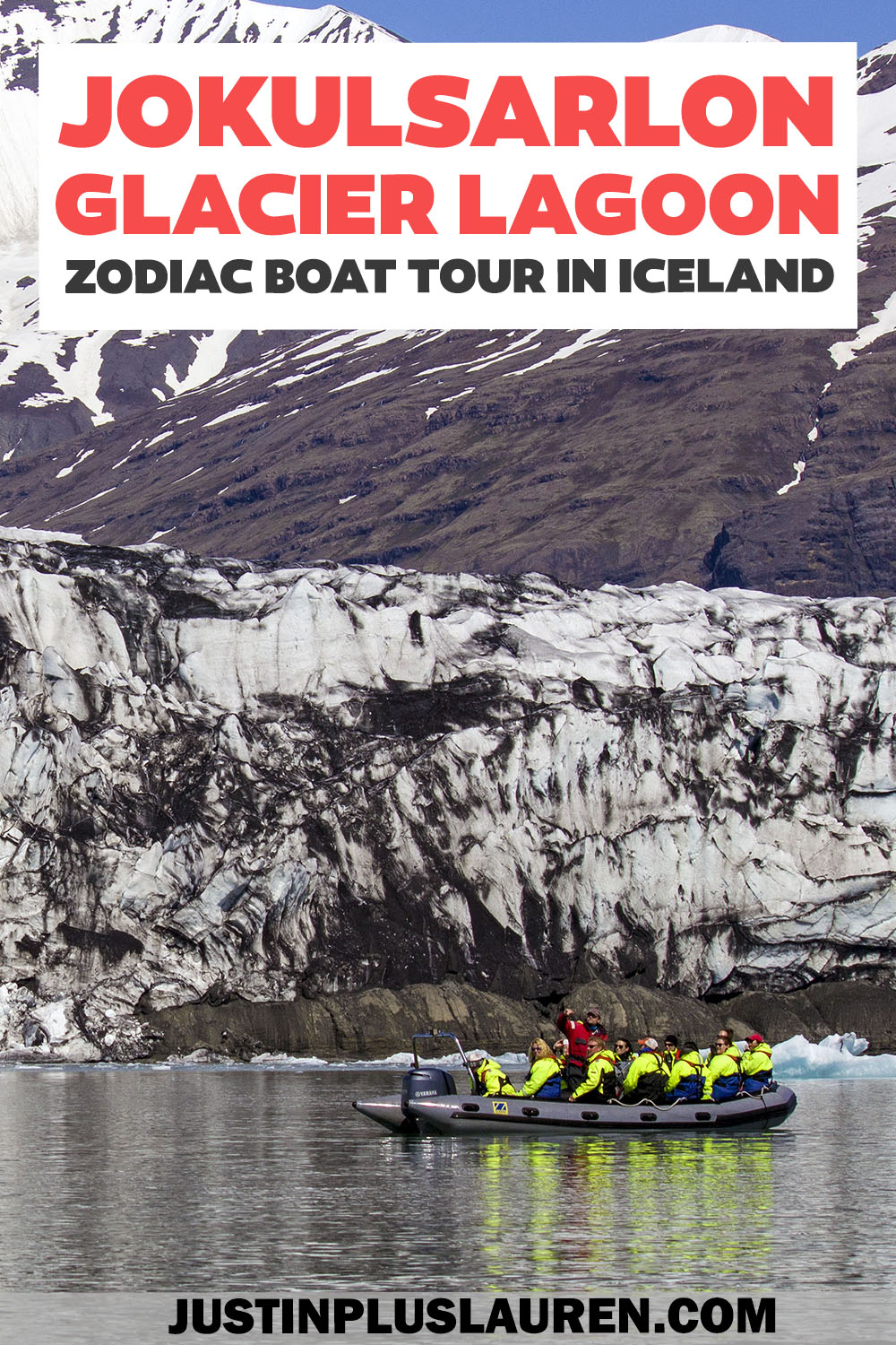 Here's how to visit an unmissable landscape when you travel to Iceland, the Jokulsarlon Glacier Lagoon. Be sure to take a zodiac boat tour.