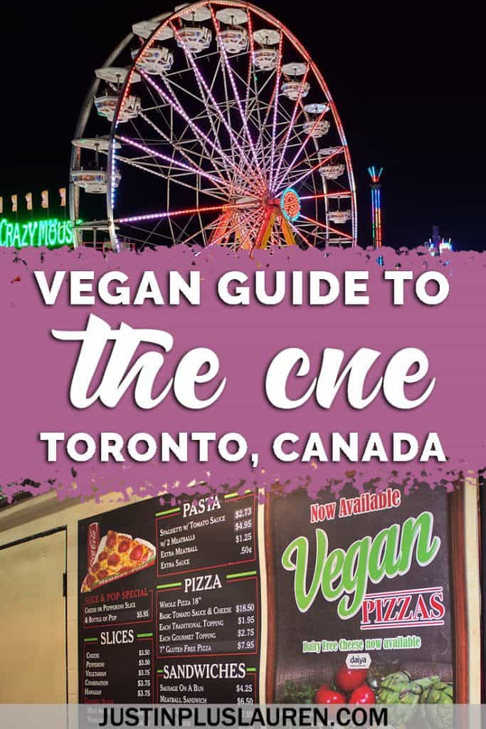 CNE Food That's Vegan: Vegan Food at the Canadian National Exhibition in Toronto #Toronto #Ontario #Canada #CNE #TheEx #Fair #Vegan #Food