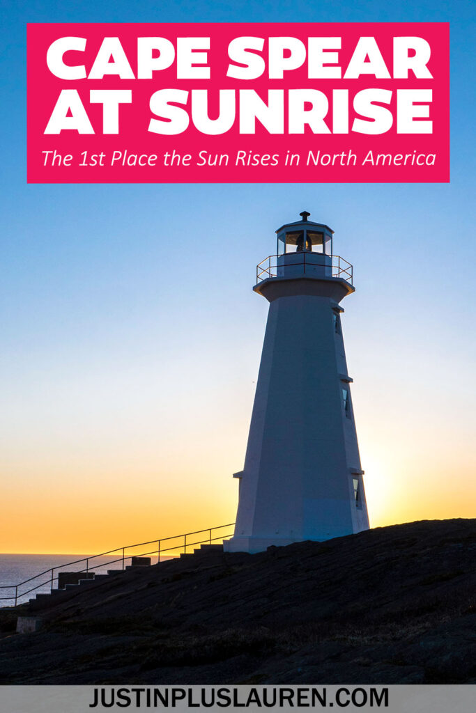 Cape Spear at sunrise is worth the early morning wakeup. See the sunrise from the easternmost point in North America and visit 2 lighthouses.