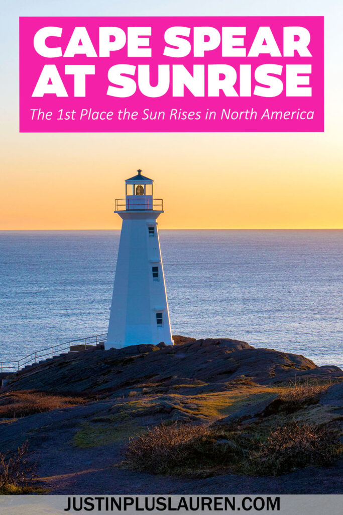 Cape Spear at sunrise is worth the early morning wakeup. See the sunrise from the easternmost point in North America and visit 2 lighthouses.