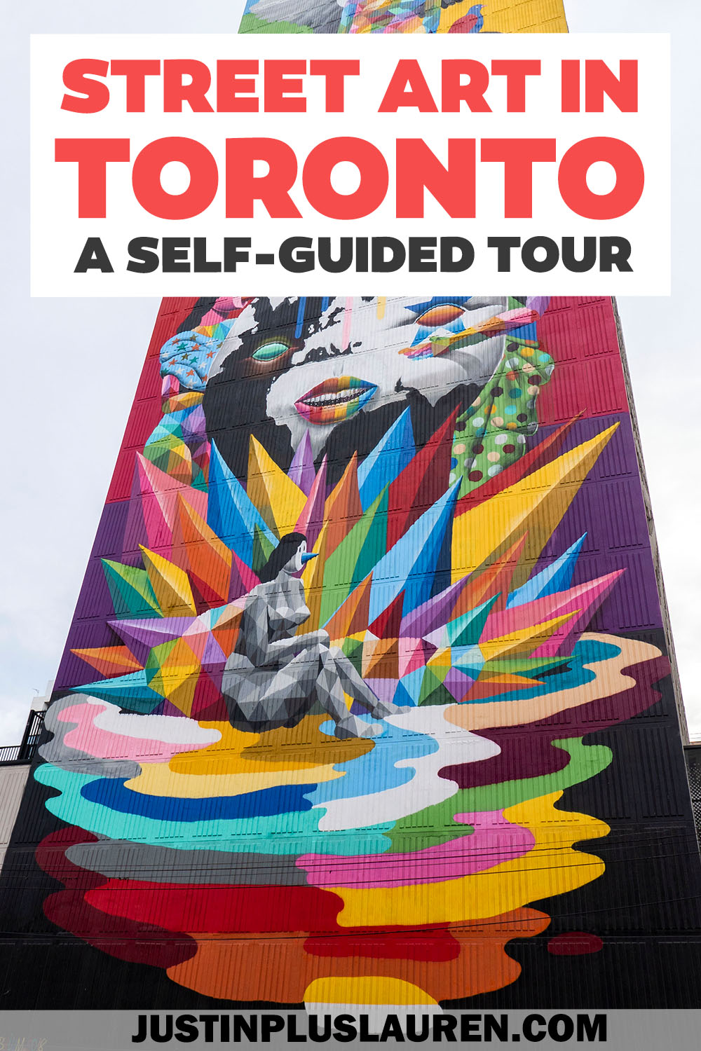 Here's my self-guided walking tour to discover the best Toronto street art, murals and graffiti at Graffiti Alley, Underpass Park and more.