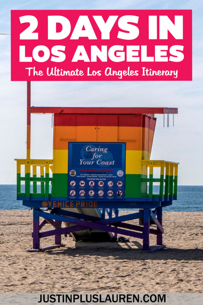 Here is the ultimate 2 days in Los Angeles itinerary. This is how to spend the best weekend in LA, including Venice, Santa Monica and more.