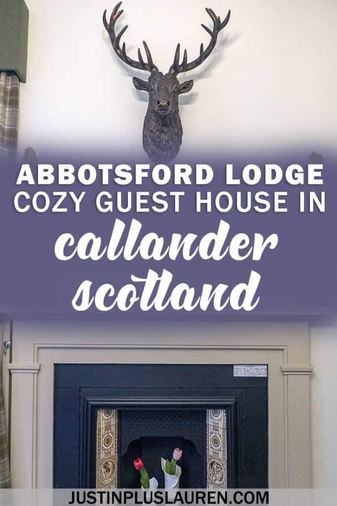 Abbotsford Lodge: A Cozy Callander Accommodation That Feels Like Home #AbbotsfordLodge #Callander #LochLomond #Trossachs #NationalPark #Scotland #UK #UnitedKingdom #Hotels #BedandBreakfast