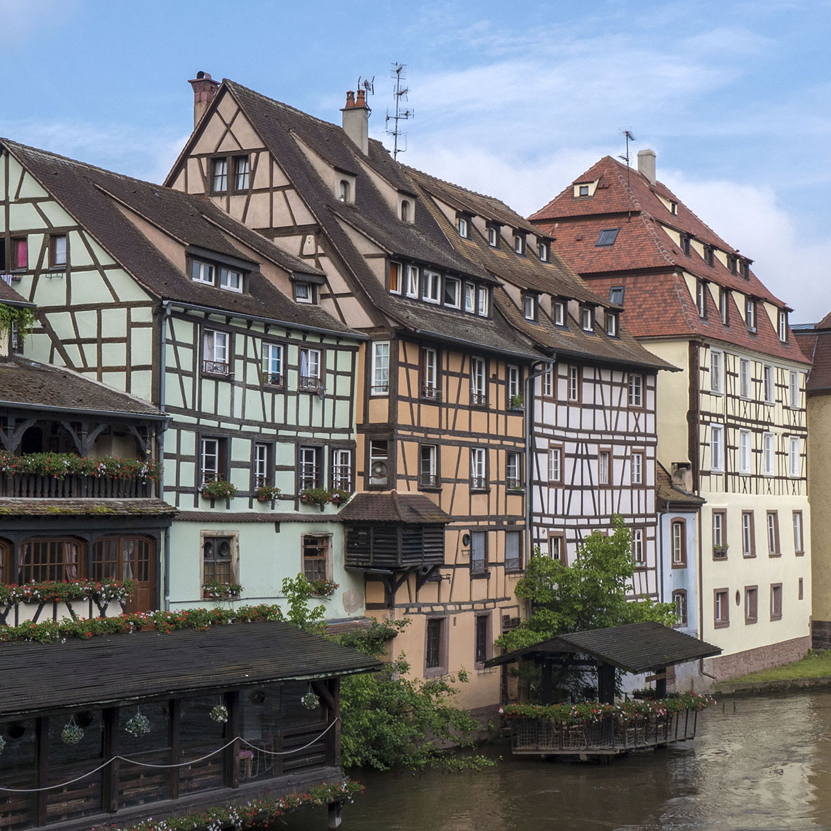 Strasbourg and Mulhouse