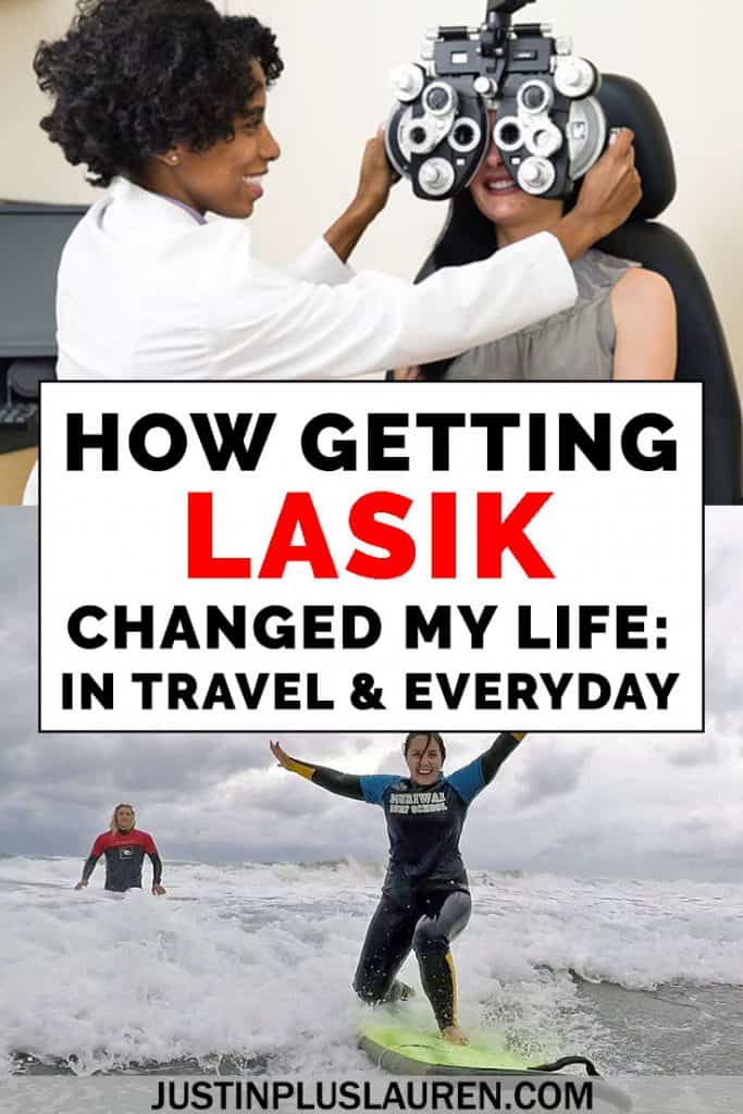 Is LASIK worth it? I share my experiences with getting LASIK eye surgery, and how it has transformed my daily life and my traveling life. #Lasik #Laser #Surgery #Travel #Sight