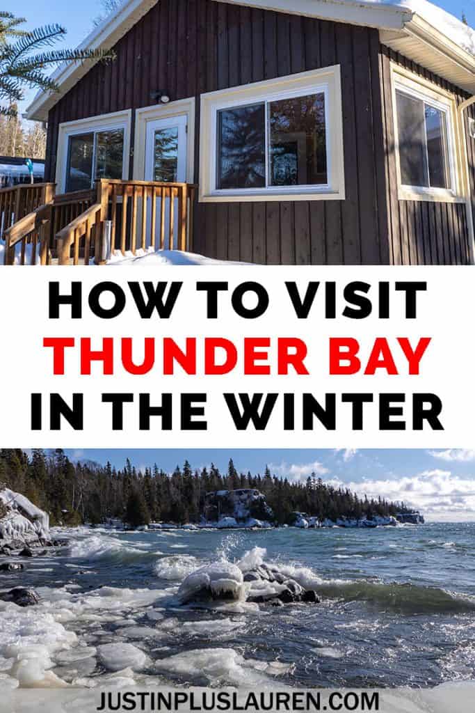 Let's embrace the winter! There are so many things to do in Thunder Bay in the winter. Get ready for fun winter activities at Sleeping Giant Provincial Park, Kakabeka Falls, and within Thunder Bay itself! #ThunderBay #Ontario #Canada #Travel #Winter