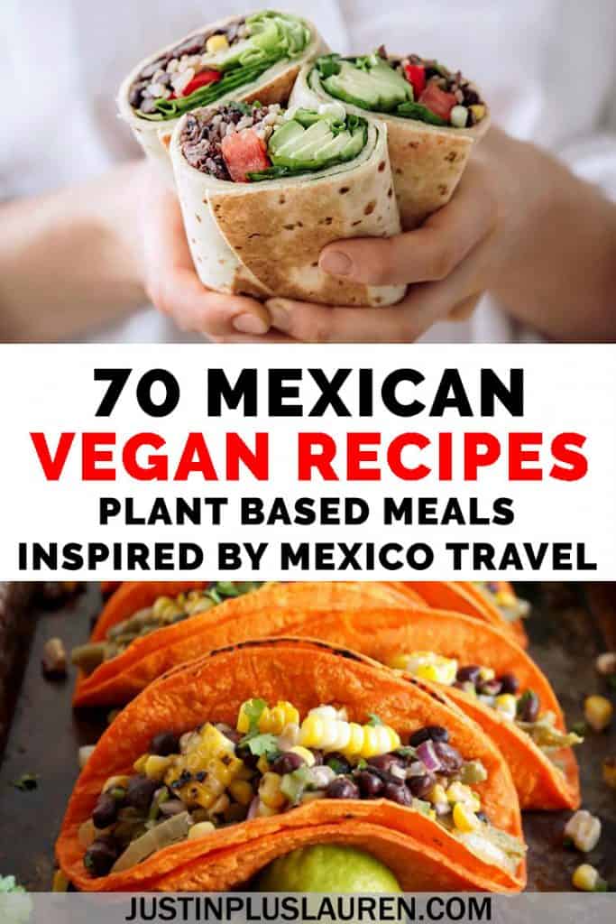 Want to bring the flavors of Mexico to your own kitchen? Here are a whopping 70 vegan Mexican recipes featuring tacos, burritos, soups, salsas, snacks and more! Make Taco Tuesday every night with these delicious plant based Mexican meals. #Recipes #Vegan #VeganFoodShare #Mexico #MexicanFood #TacoTuesday
