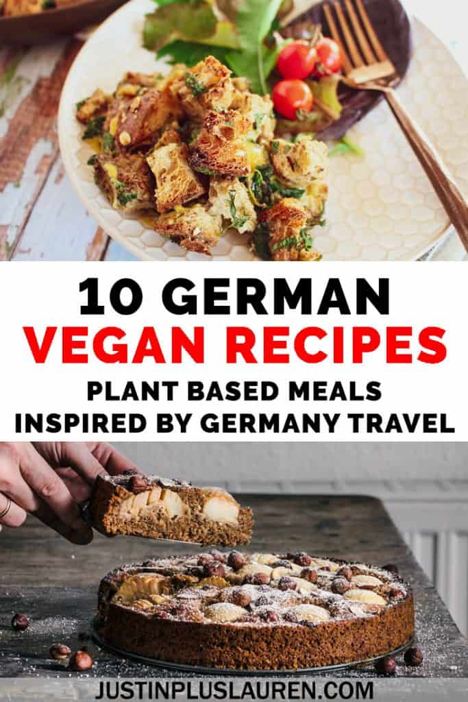 Bring the flavors of Germany to your kitchen at home! Here are 10 authentic German recipes made 100% vegan and plant-based. It'll be like your own vegan Oktoberfest celebration at home! #Vegan #German #Germany #Recipes #Vegetarian