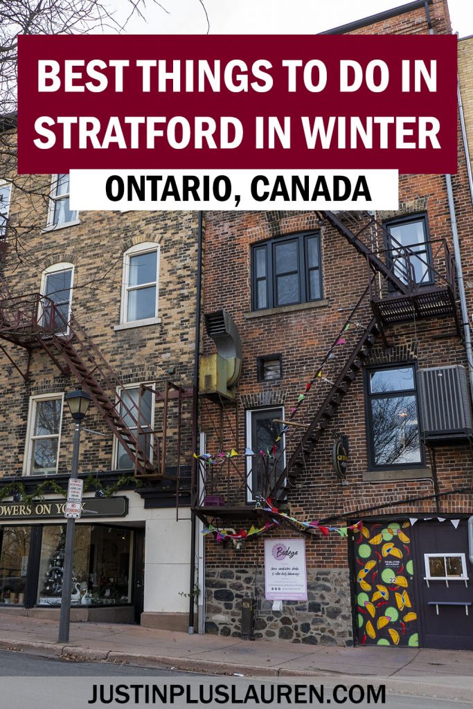 Stratford Ontario is one of the most charming places to visit in Ontario, Canada. Here are the best things to do in Stratford in the winter for a super fun weekend getaway!