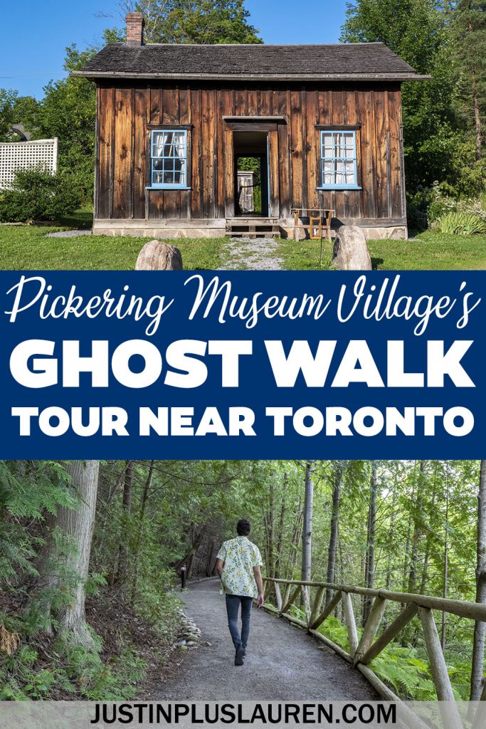 Looking for a fun family outing or a date night near Toronto? The Pickering Museum Village has a spooky haunted ghost walk with terrifying tales and ghost stories you'll love! Take a haunted tour of this historic village, if you dare!