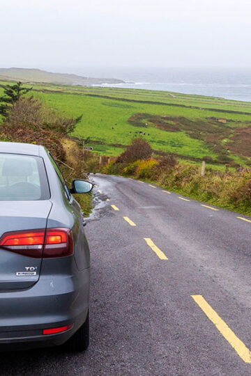 Renting a car in Ireland