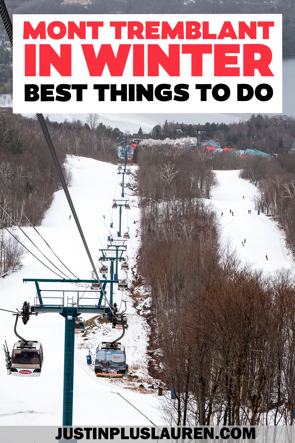 Visiting Mont Tremblant in winter is an incredible Canadian experience. This Mont Tremblant winter itinerary highlights the best activities.