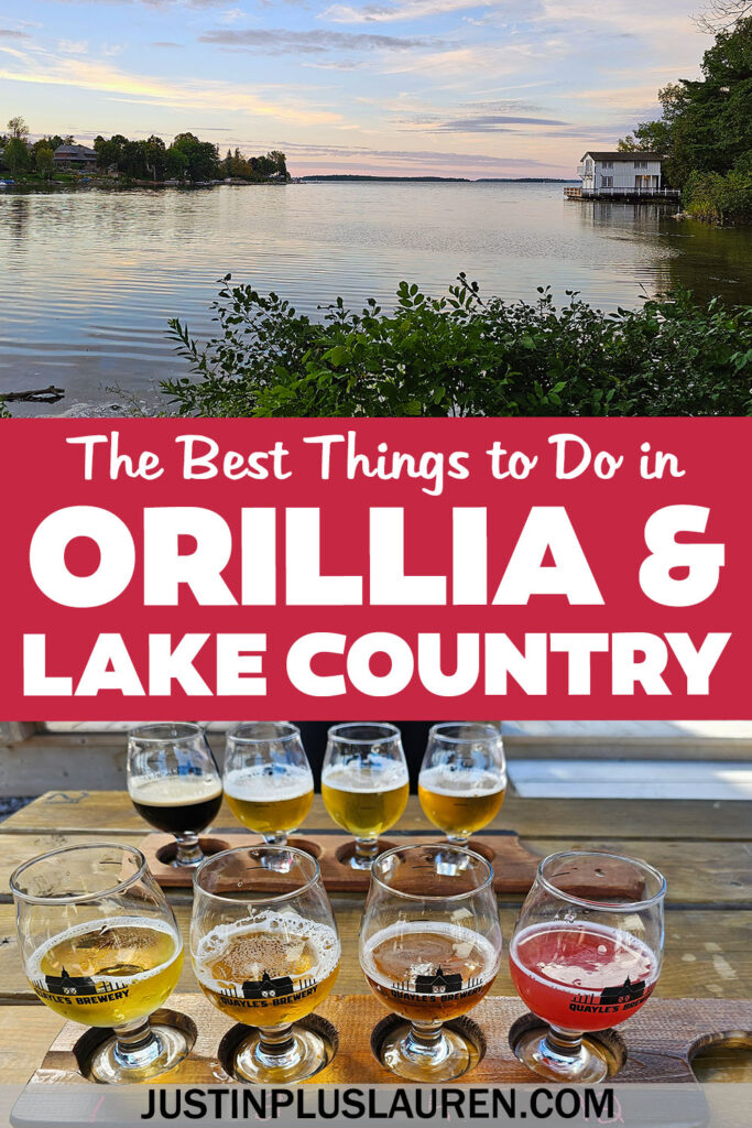 Here are the best things to do in Orillia and Lake Country for an amazing weekend away. Enjoy nature, food and drink, and get pampered.