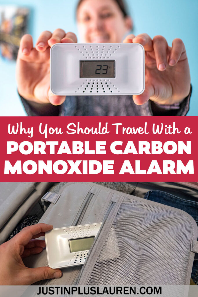 Here's why you need to travel with First Alert's portable carbon monoxide alarm. It saves lives! Don't leave home without one.