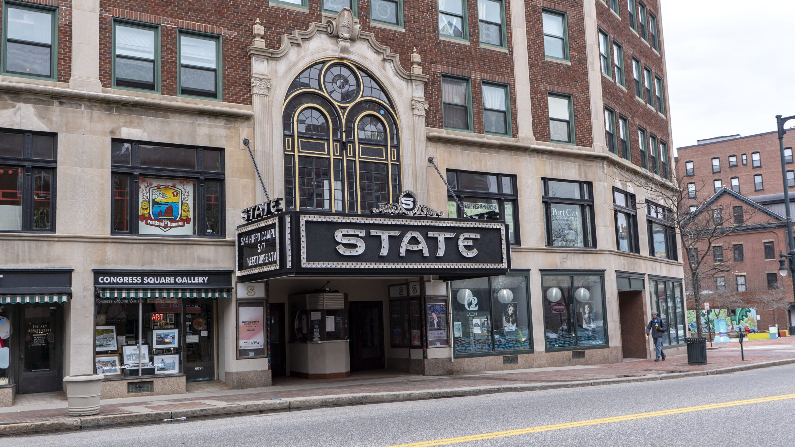 Architecture in downtown Portland Maine