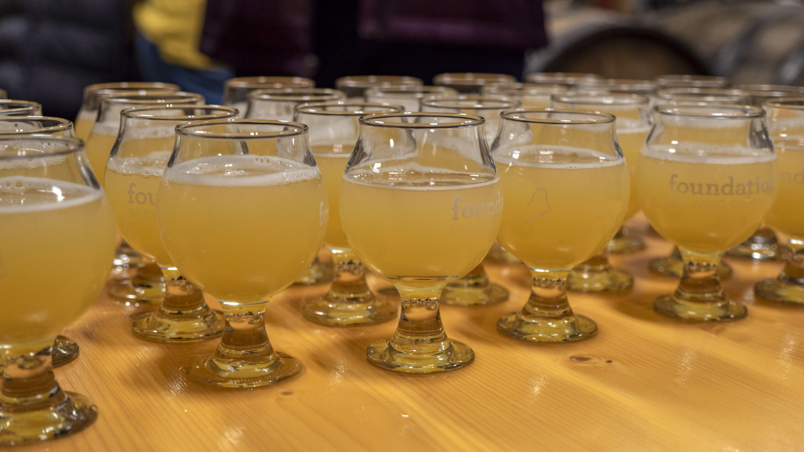 Foundation Brewing Company - Beer tasting