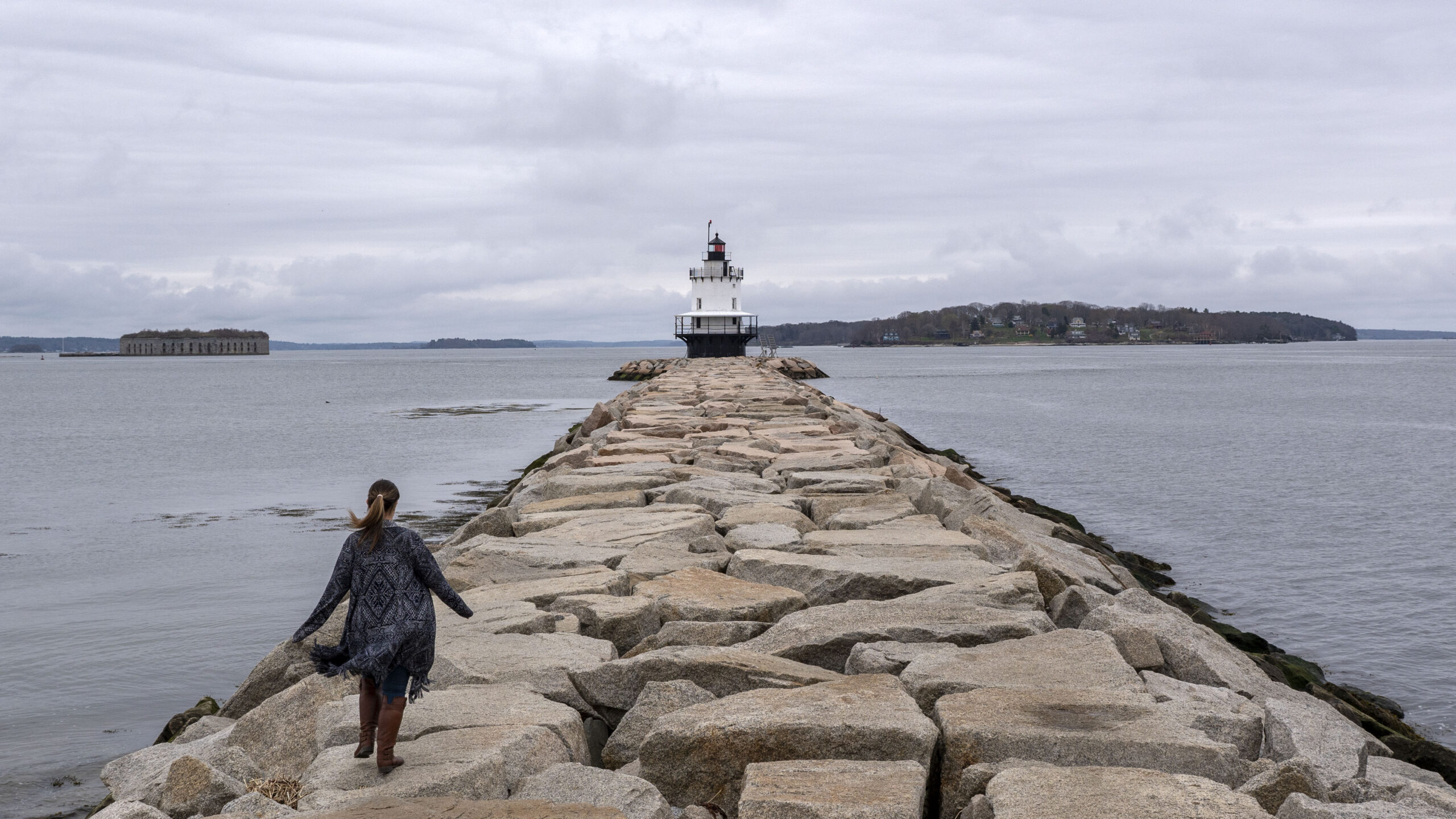Lighthouse in Portland Maine