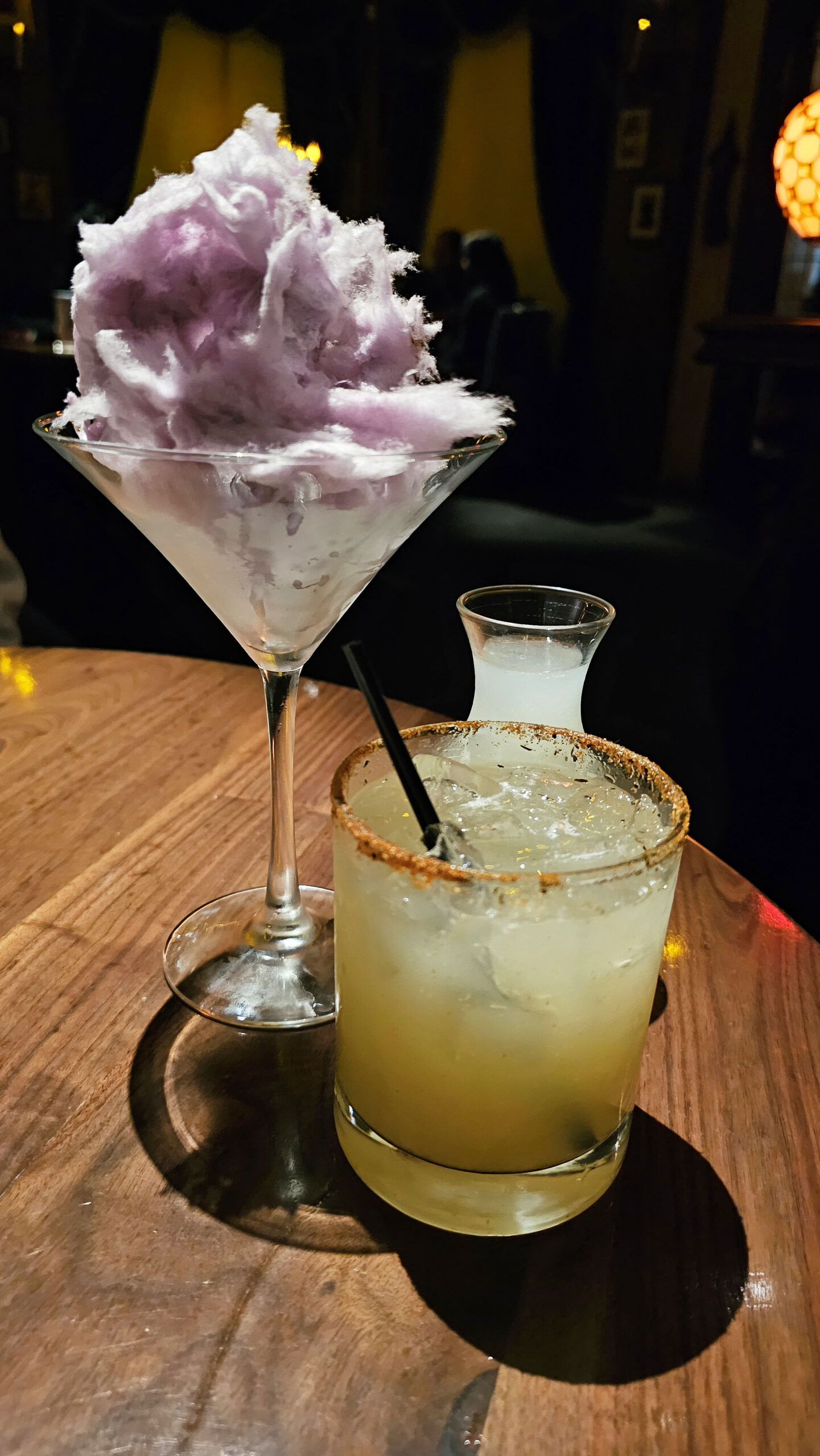 The Cauldron bar Buena Park - Cotton Candy Cocktail