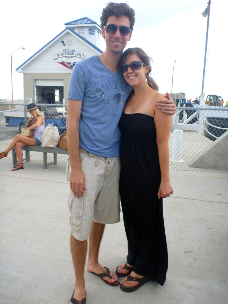 Justin and Lauren in Catawba Island