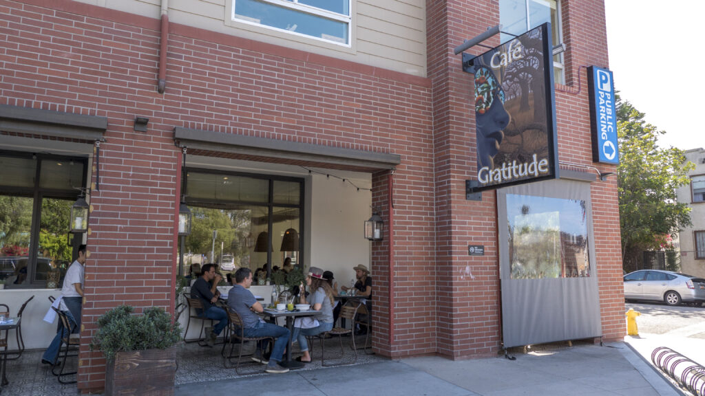 Cafe Gratitude in Venice