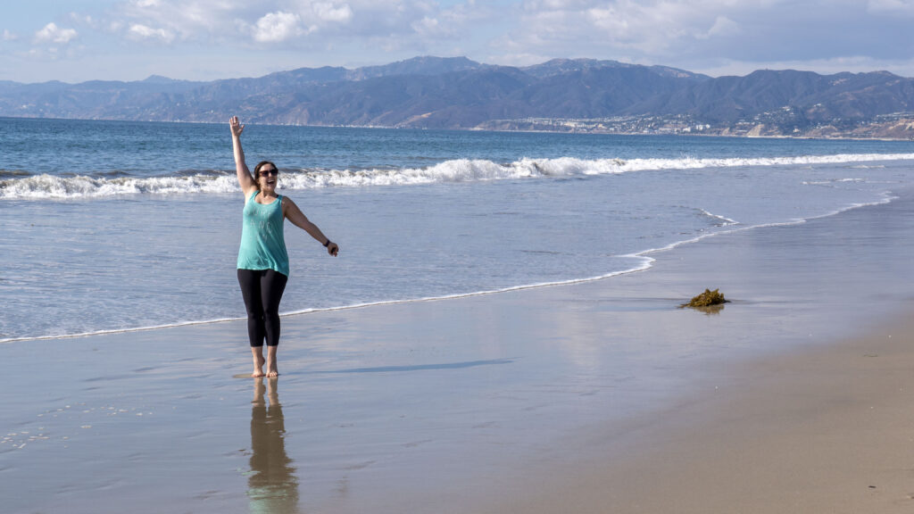 Lauren at Venice Beach