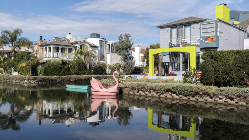 Venice Canals in California