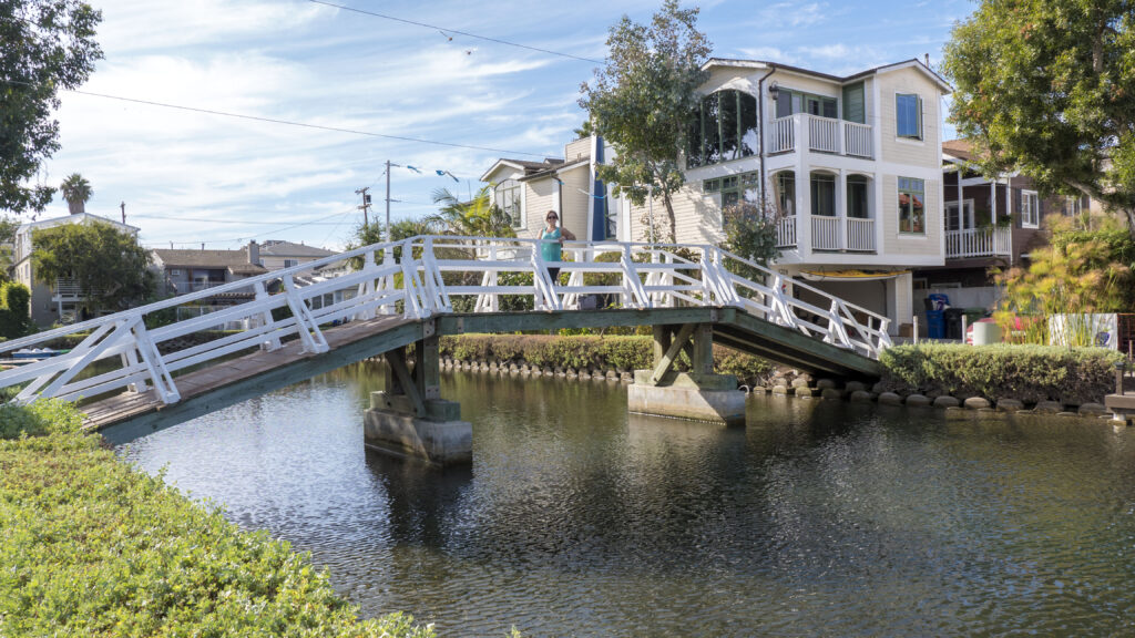 Venice Canals in California