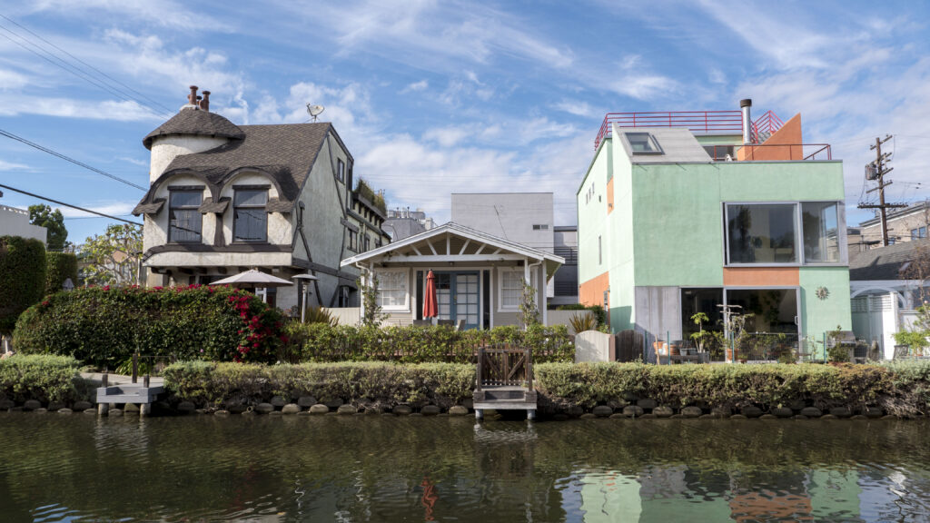 Venice Canals in California