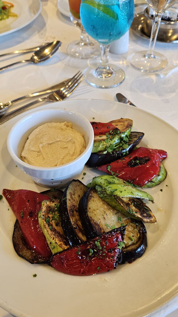 Vegan dining on Celestyal Cruises