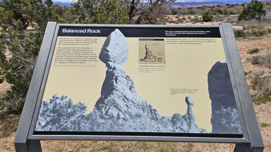 Balanced Rock Sign