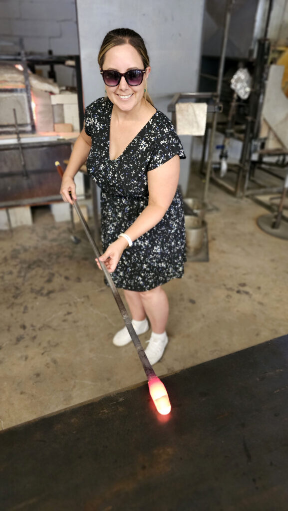 Glass blowing workshop