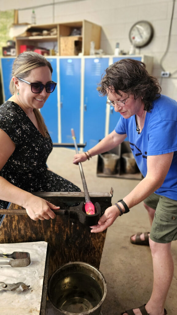 Glass blowing workshop