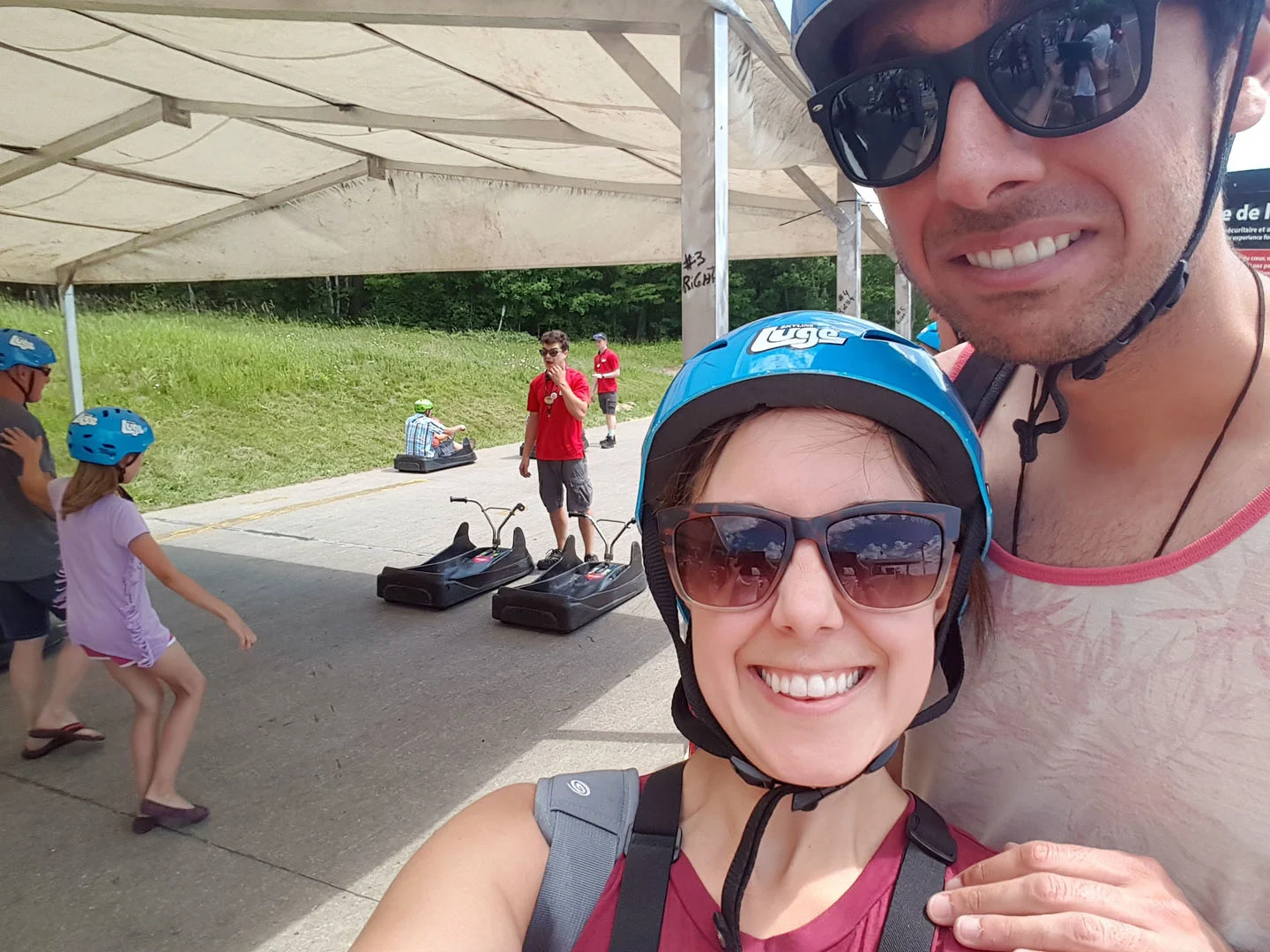 Mont Tremblant in Summer - Luge track