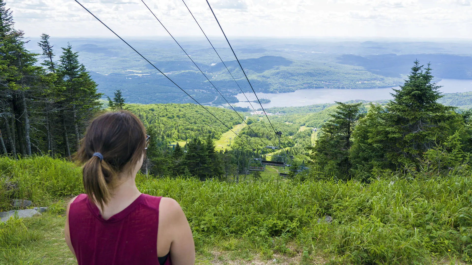 Gondola at Mont Tremblant