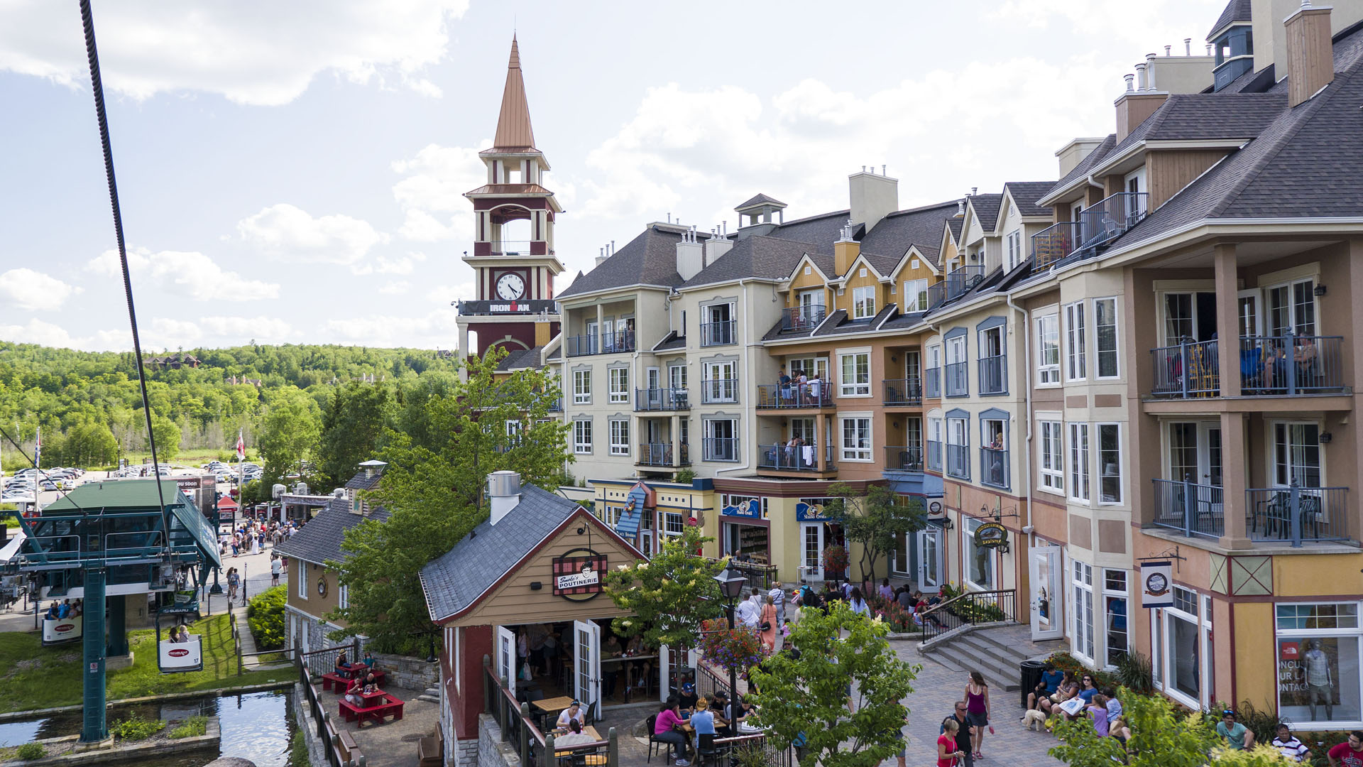 Mont Tremblant pedestrian village