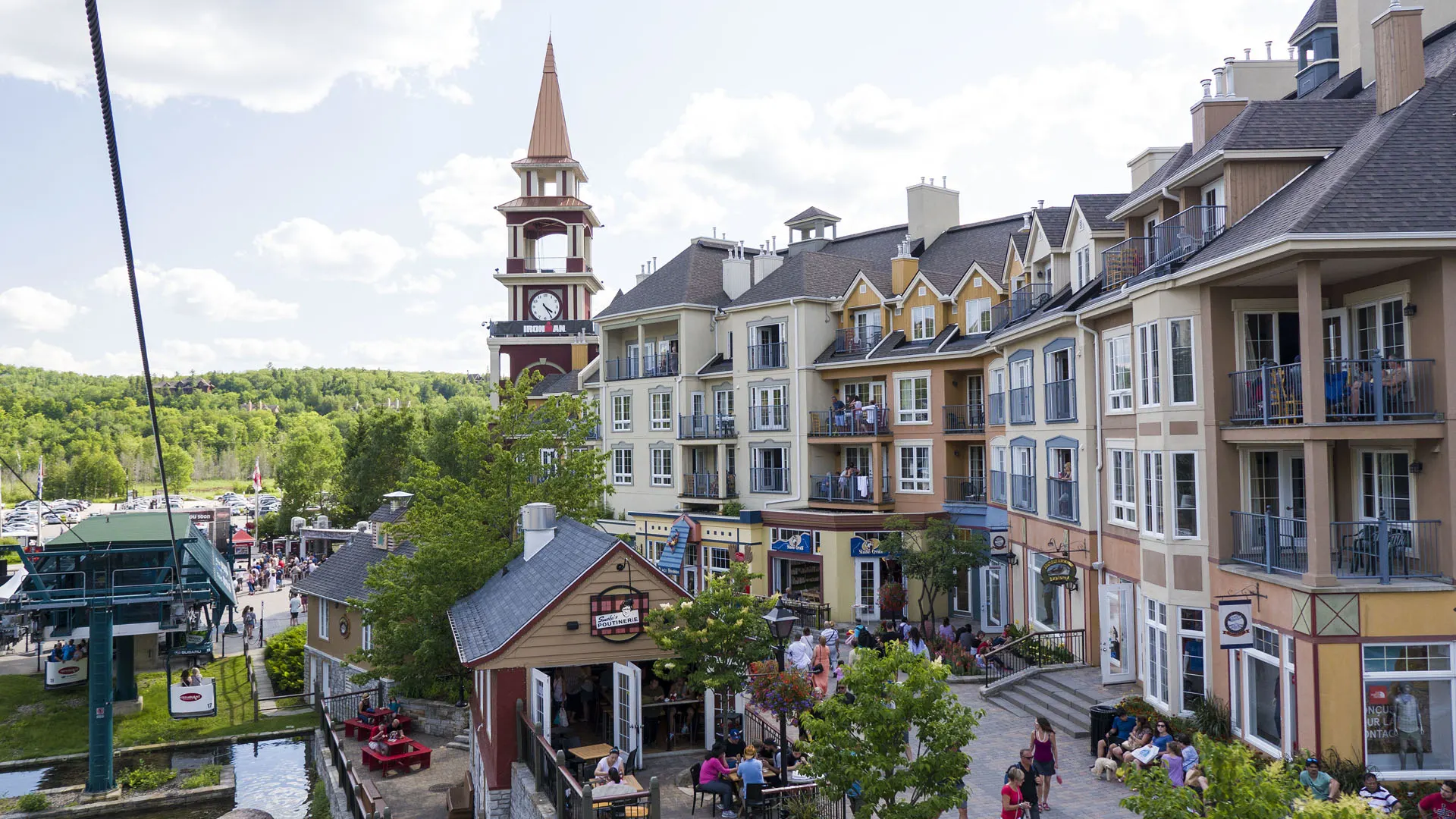 Mont Tremblant pedestrian village