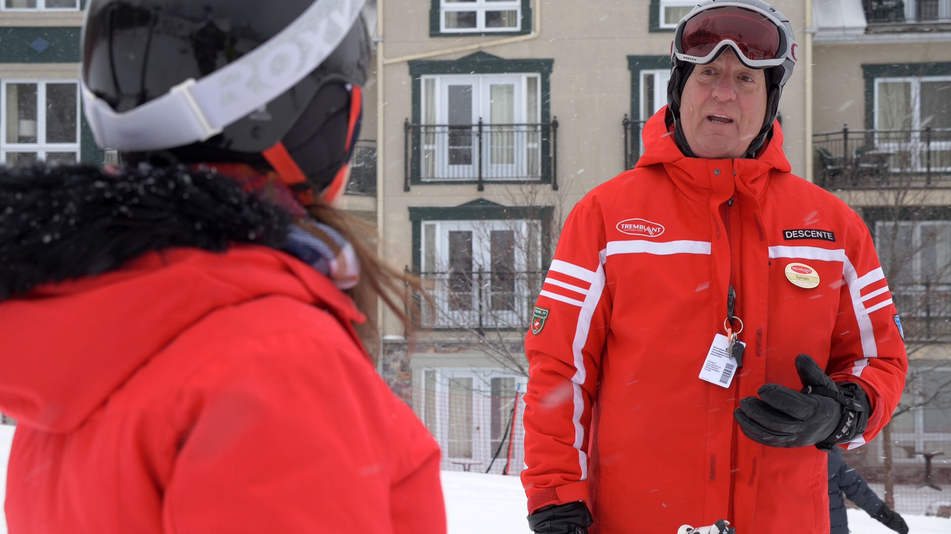 2019-MontTremblant098 Learning how to ski at Mont Tremblant - Tremblant ski school- Mont Tremblant skiing