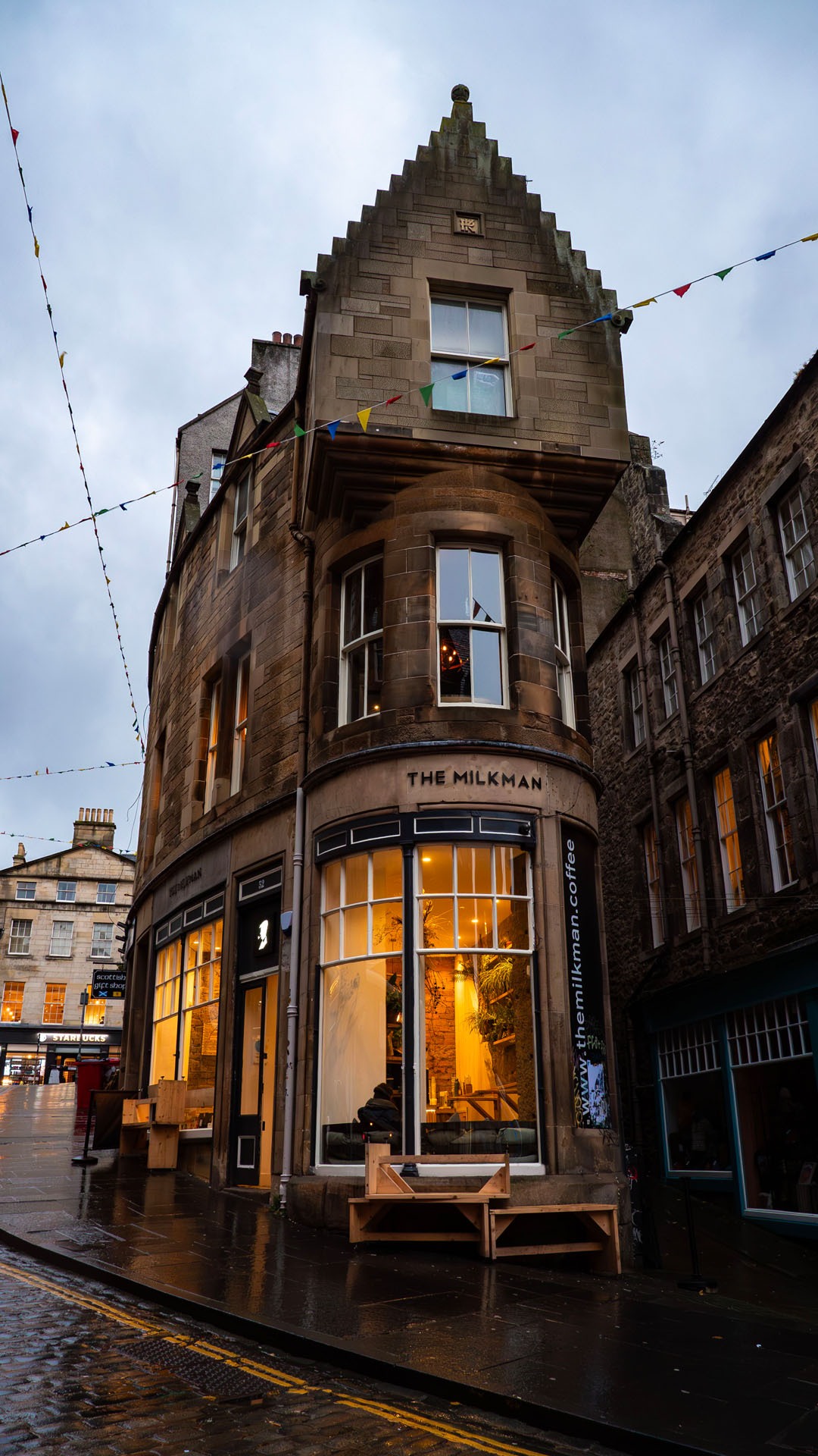 The Milkman on Cockburn Street
