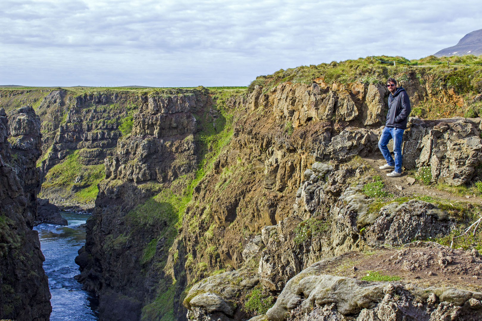 Kolugljufur Canyon