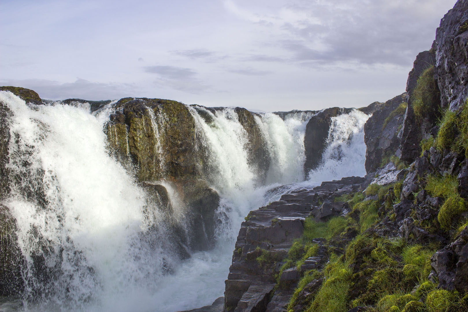 Kolufossar Waterfall