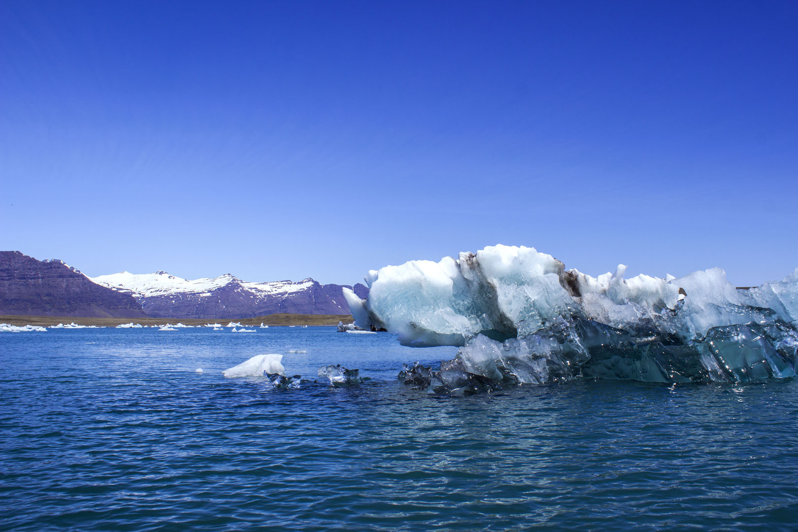 Jokulsarlon Glacier Lagoon in Iceland