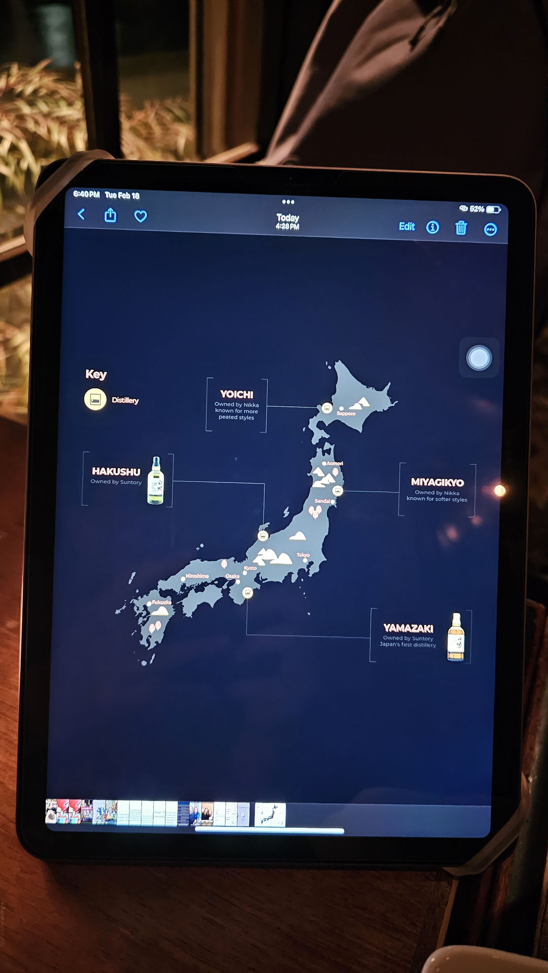 2025-Kyoto235 Learning about whisky in Japan