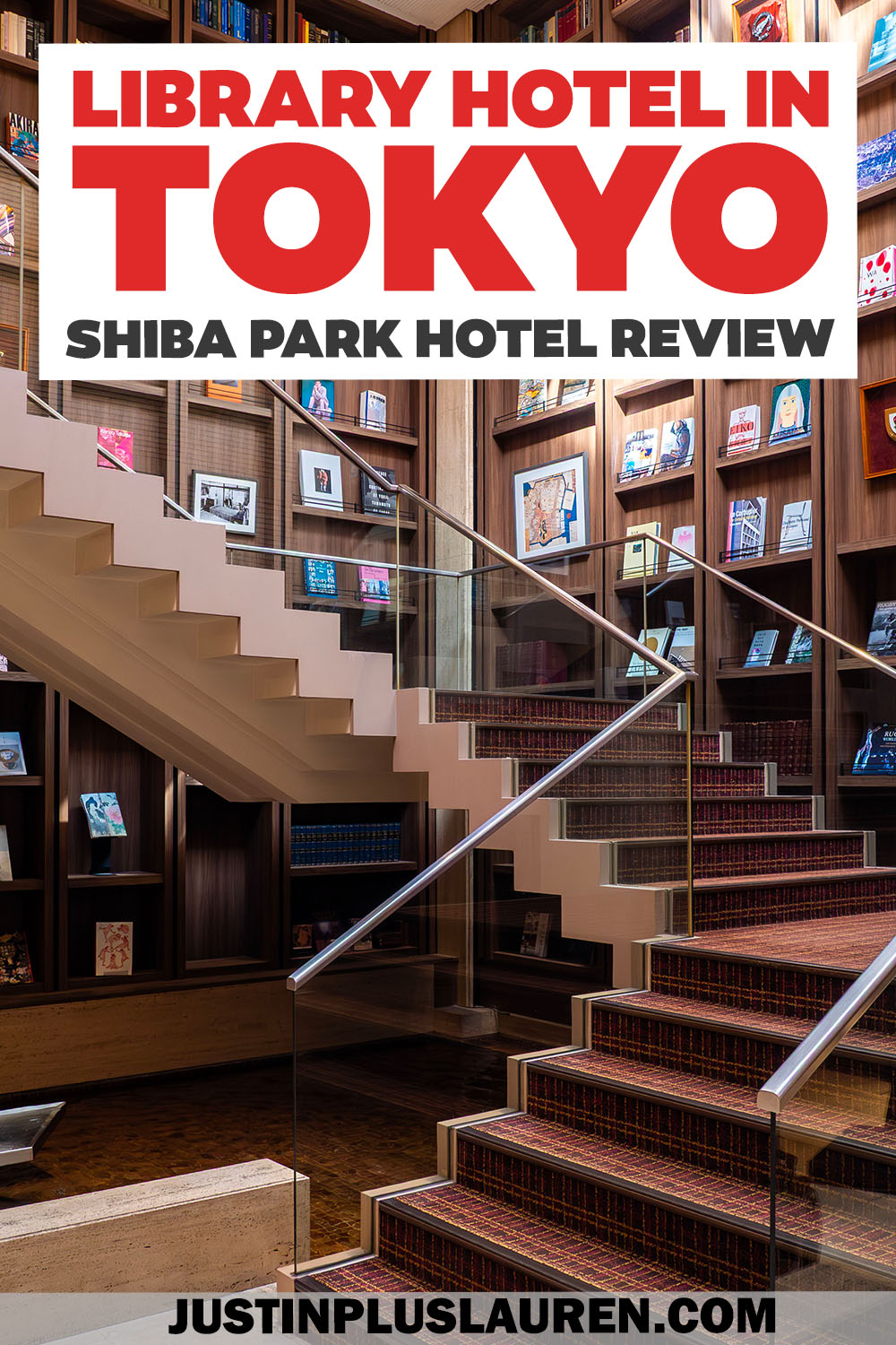 Shiba Park Hotel is a luxury Tokyo hotel filled with books. This library hotel has 1500 books to enjoy, including manga and Japanese books.