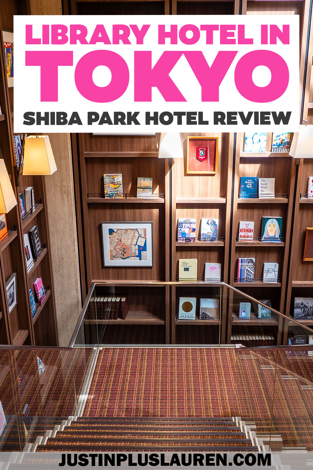 Shiba Park Hotel is a luxury Tokyo hotel filled with books. This library hotel has 1500 books to enjoy, including manga and Japanese books.